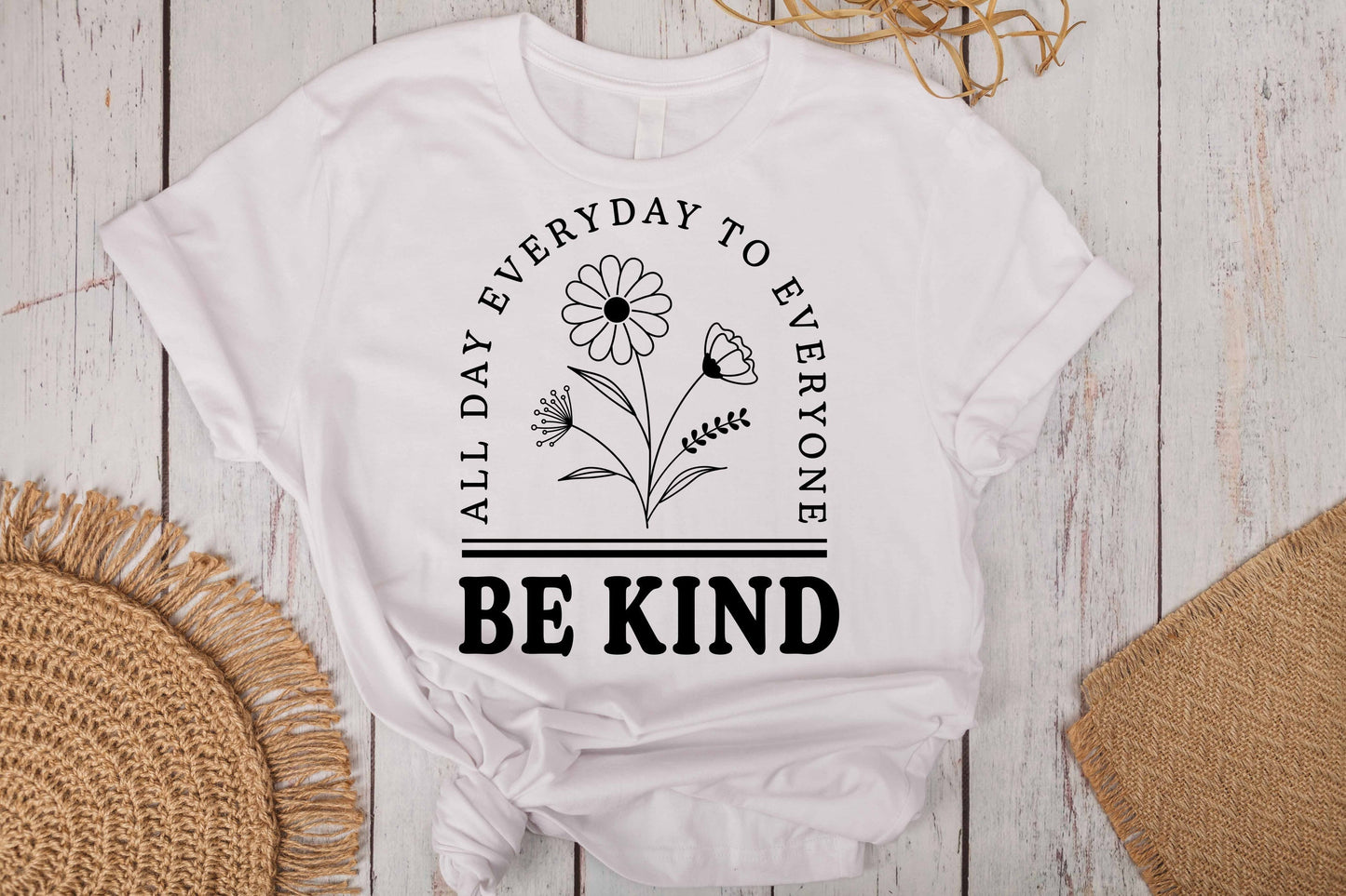 Be kind to yourself and to the world around you with our Be Kind T-Shirt!