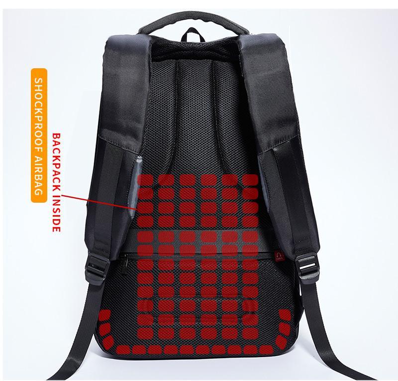 unisex canvas backpack, waterproof backpack