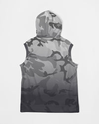 Men's Heavyweight Live Free Camo Sleeveless Hoodie