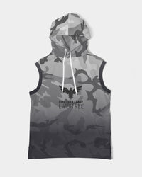 Men's Heavyweight Live Free Camo Sleeveless Hoodie