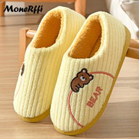 "Warm Waterproof Winter Slippers for Men and Women - Indoor/Outdoor Footwear"