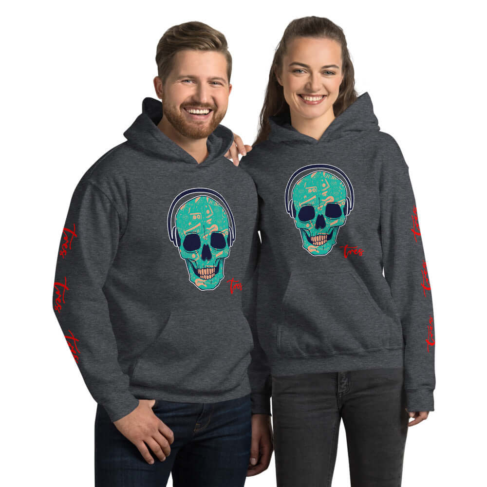 "DJ Skull" - Unisex Hoodie