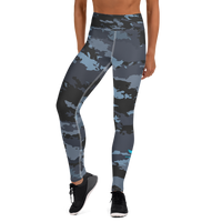 Women's All Day Comfort Yoga Coast Camo Full Length Leggings