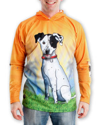 HOUND DOG Hoodie Sport Shirt by MOUTHMAN®