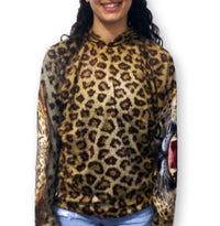 LEOPARD Hoodie Chomp Shirt by MOUTHMAN®