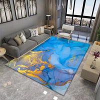 Modern Striped Anti-Slip Rug for Living Room