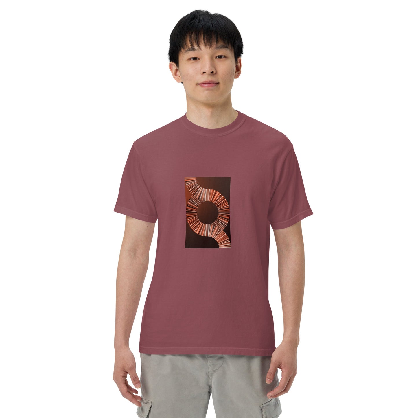 Men’s garment-dyed heavyweight t-shirt